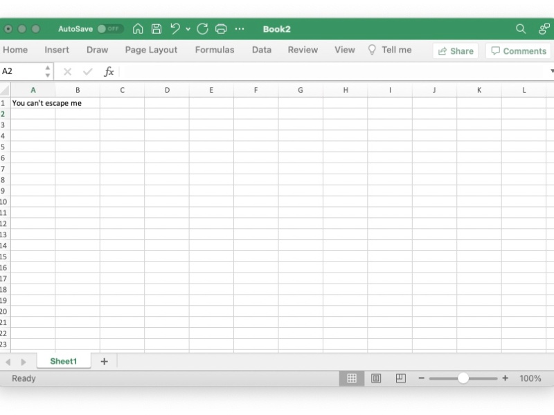 I Wish I Knew How To Quit You, Excel